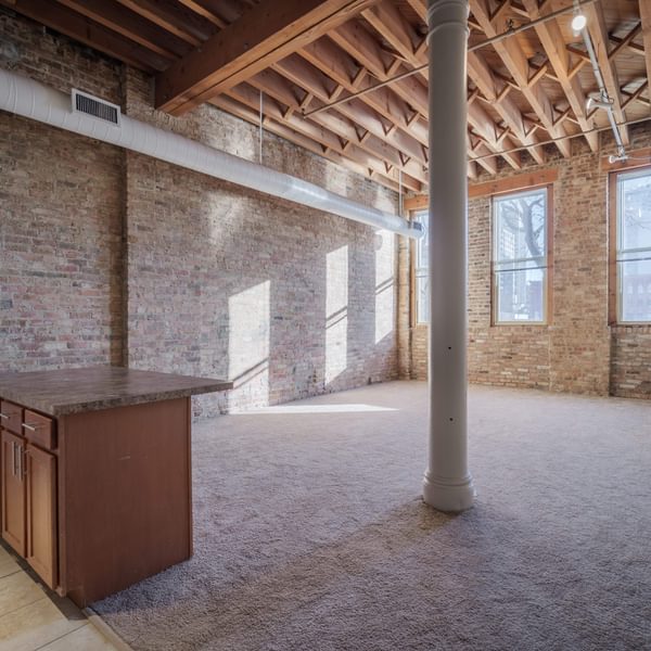 Unrenovated Living Room