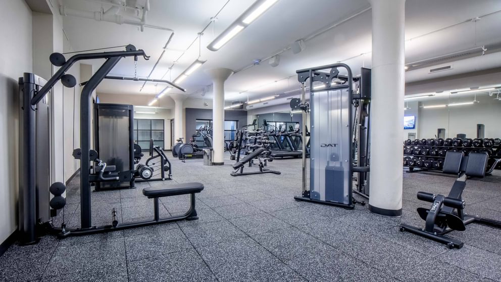 Cobbler square lofts gym 2