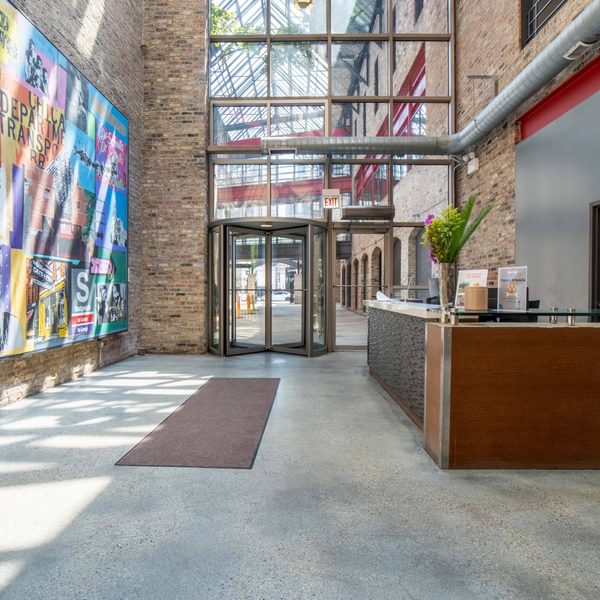 Cobbler square lofts lobby