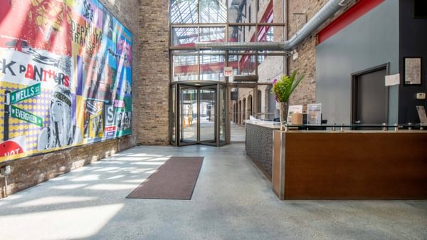 Cobbler square lofts lobby