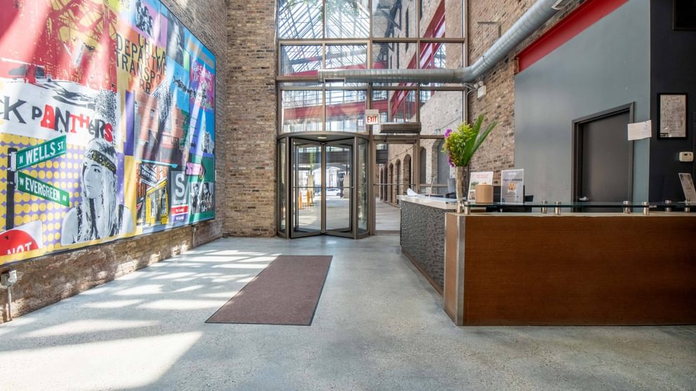 Cobbler square lofts lobby
