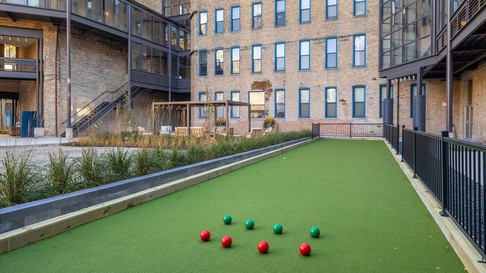 Cobblersquarelofts bocce ball