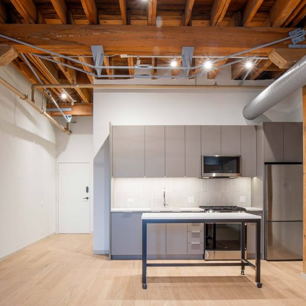 Cobblersquarelofts renovated loft kitchen 2
