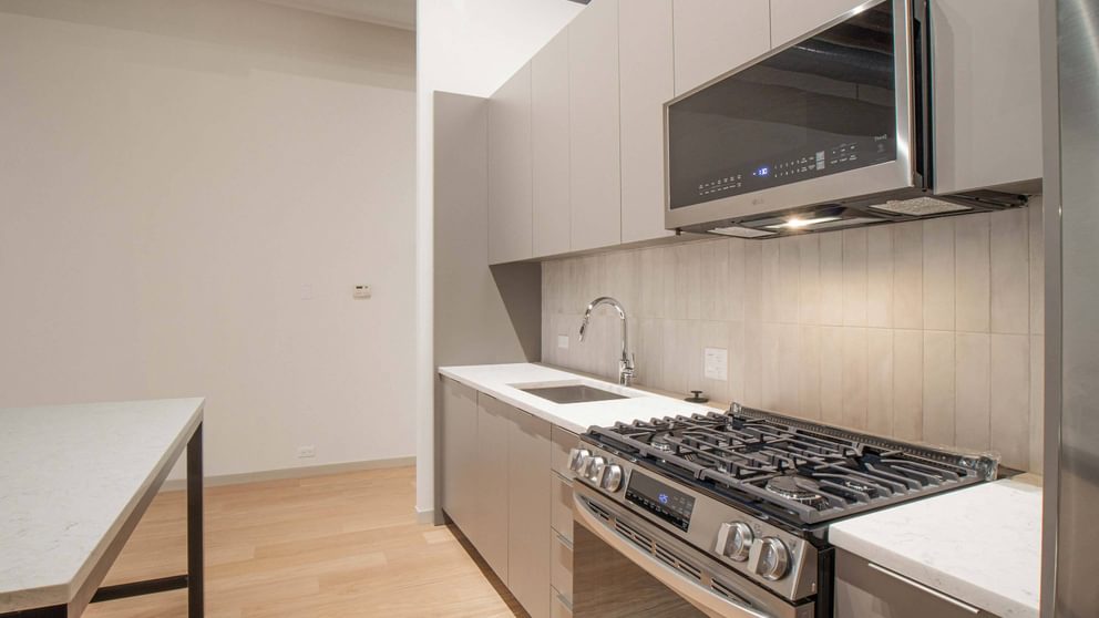 Cobblersquarelofts renovated loft kitchen