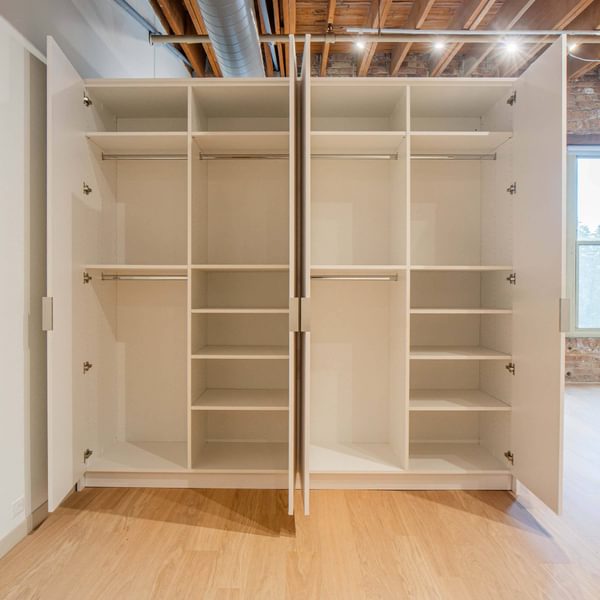 Cobblersquarelofts renovated loft storage